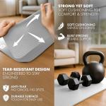 KAYMAN Non-Slip Yoga & Exercise Mat with Strap