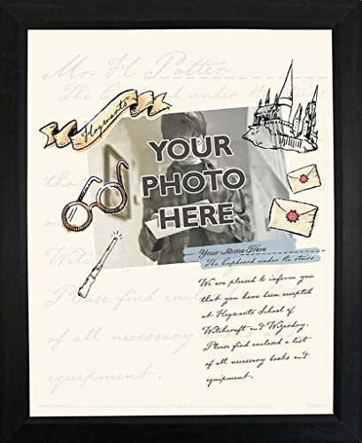Personalized Hogwarts Acceptance Letter with Customization - Framed