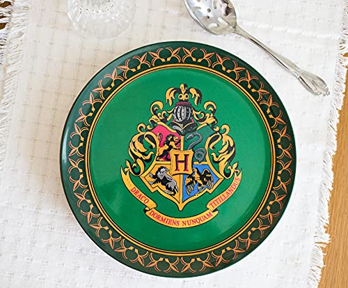 Hogwarts Crest Melamine Plate Set, 10-Inches
