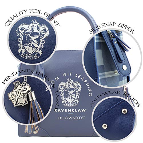 Hogwarts Houses Harry Potter Purse: Top Handle Shoulder Bag