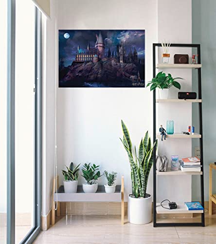 Hogwarts By Night - Movie Poster (36x24)