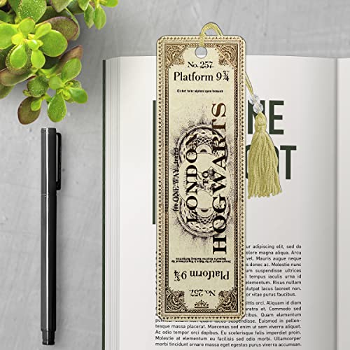 Harry Potter Hogwarts Ticket Bookmarks - Multi