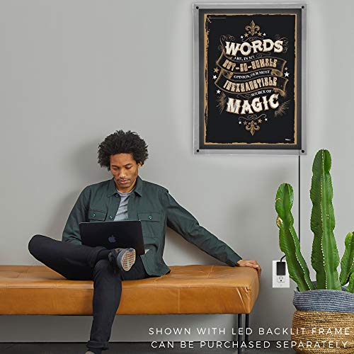 Harry Potter Dumbledore Quote Wall Art - 17” x 24