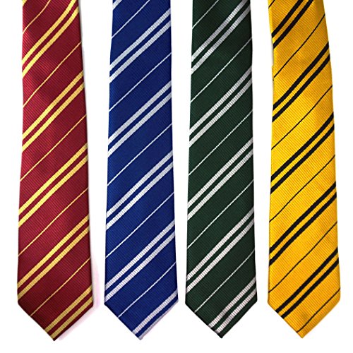 LilMents Harry Potter Pinstriped Tie Set (Multicolored Set A)