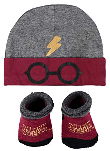 Harry Potter Baby Cap and Bootie Set
