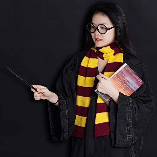 Harry Potter Glasses and Striped Scarf Cosplay Accessories