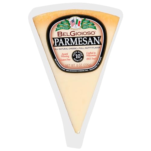 BelGioioso Parmesan Cheese Wedge, Specialty Hard Cheese, 8 oz