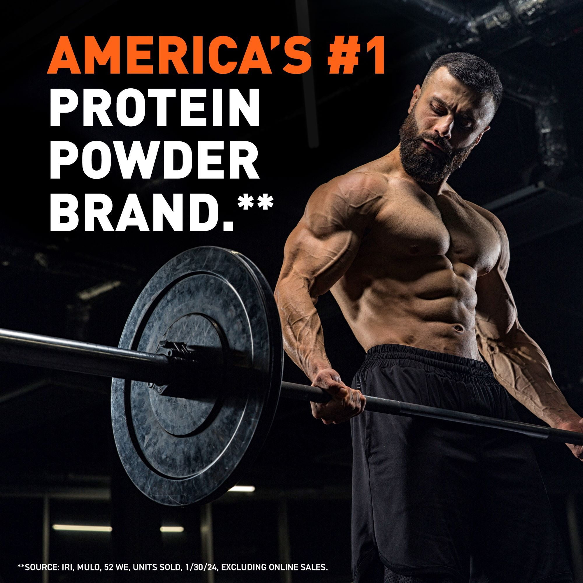Chocolate Whey Protein Powder, 1.78 lb
