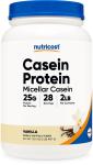 100% Micellar Casein Vanilla Protein, 2lbs