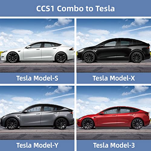 Arozk CCS Charger Adapter for Tesla Model