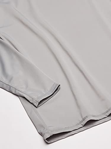 Men's Grey Long Sleeve UPF 50+ Rashguard
