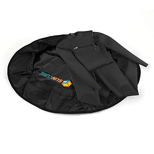 Black Waterproof Surf Change Mat & Bag - SUN CUBE