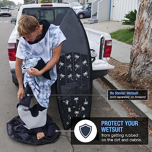 Ho Stevie! Waterproof Wetsuit Changing Mat/Bag (Black)