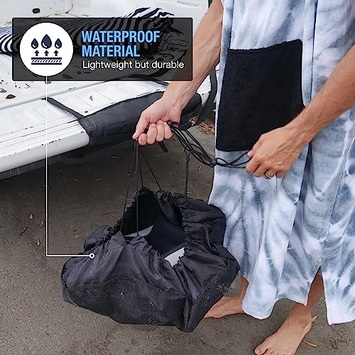 Ho Stevie! Waterproof Wetsuit Changing Mat/Bag (Black)
