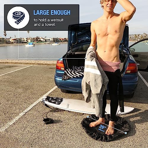 Ho Stevie! Waterproof Wetsuit Changing Mat/Bag (Black)