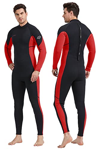 Hevto Men's 3mm Neoprene Wetsuit Fullsuit