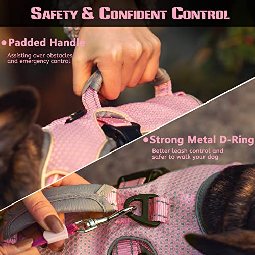 Paworld No Escape Reflective Harness for Medium Dogs