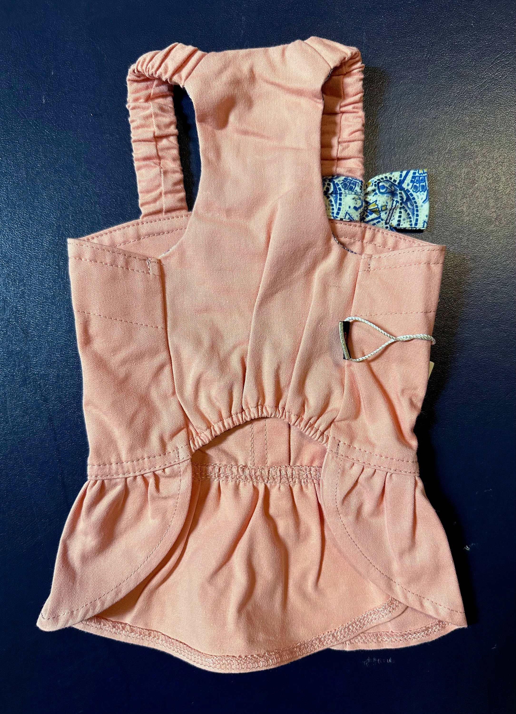 Small dog summer dresses with bow - Amelia