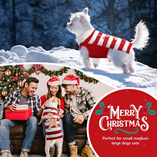 Christmas Dog Costume Sweater Vest - Medium