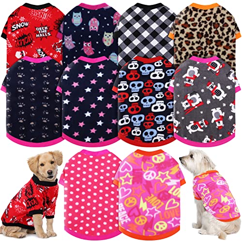 10-Piece Fleece Sweater Set for Small Dogs