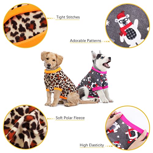 10-Piece Fleece Sweater Set for Small Dogs