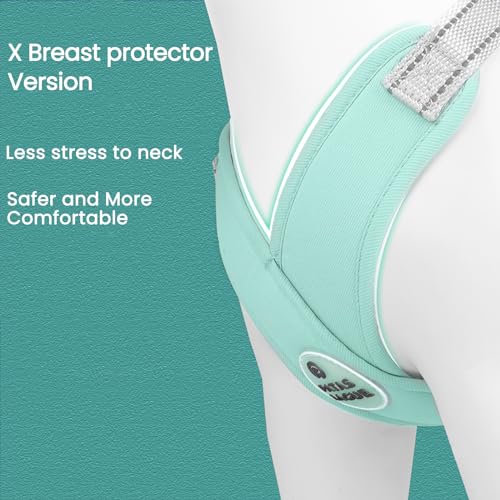 Patas Lague Reflective Dog Harness with Leash, Green