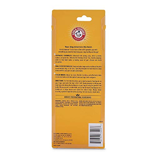 Arm & Hammer Dogs Tartar Control Kit, 3-Piece