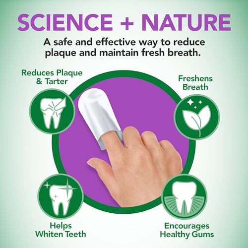 Vet's Best Dental Care Finger Wipes for Pets