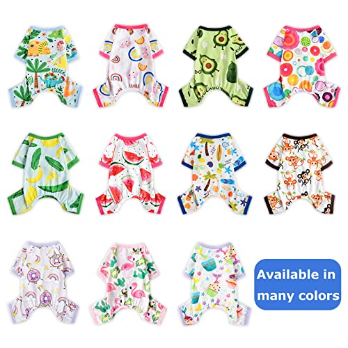 Small Dog Summer Pajamas - Soft and Stylish Onesies
