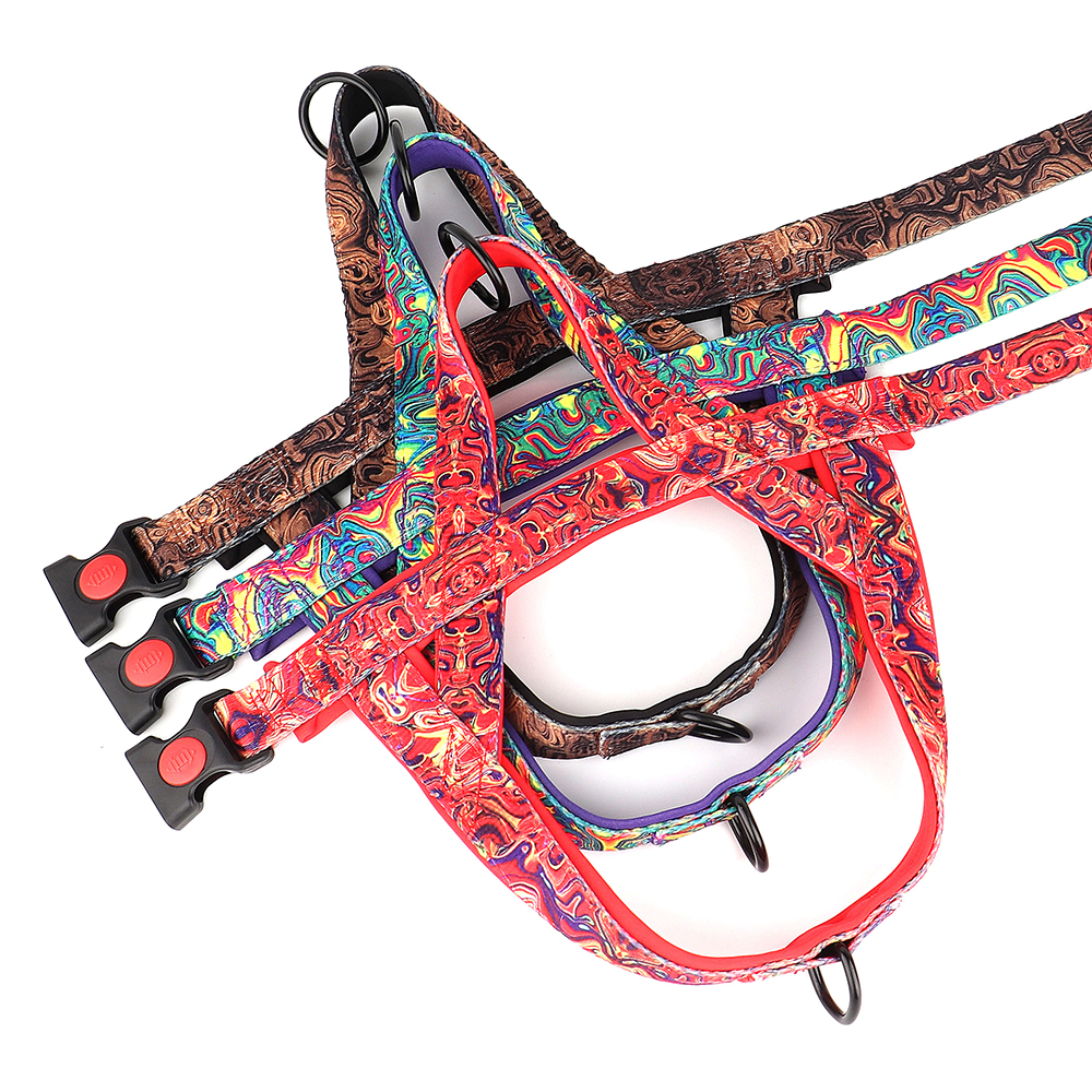 Soft Padded Nylon Dog Harness for Small, Medium, Large Dogs