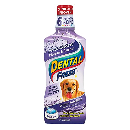 Fresh Breath Dental Water Additive for Dogs, 17oz