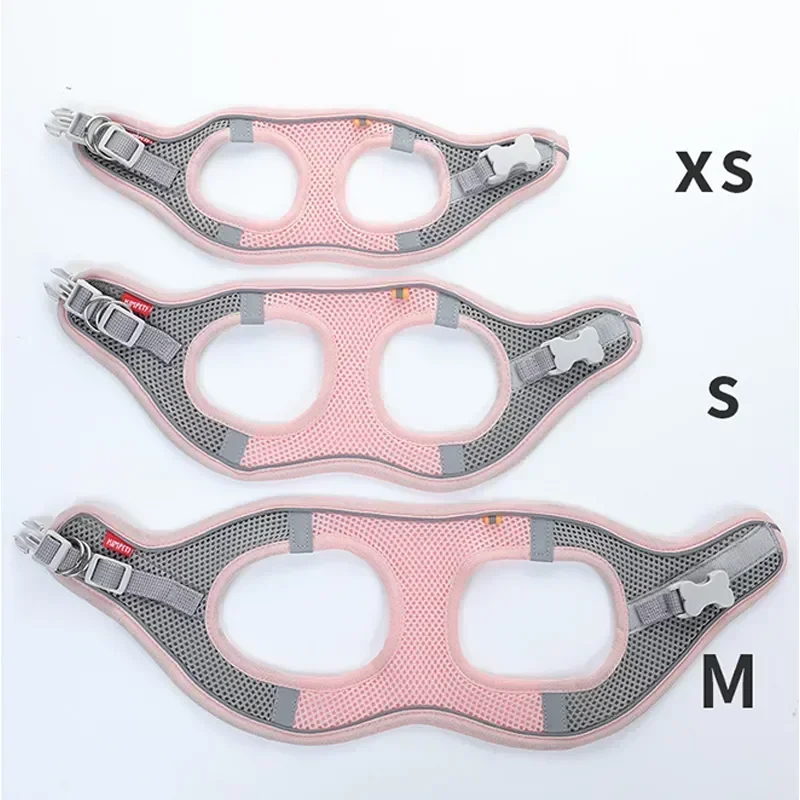 Reflective Breathable Puppy Dog Harness Vest for Outdoor Walks