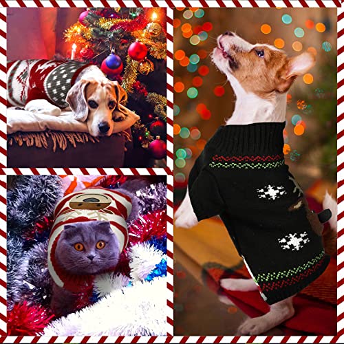 Dog Holiday Sweaters - Christmas Halloween Cosplay Clothes