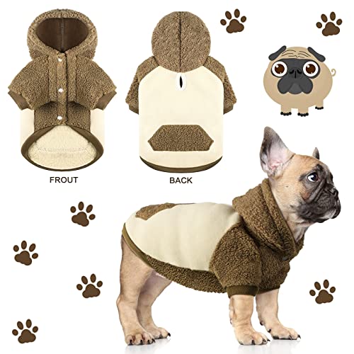 Cozy Dog Winter Hoodie - Large Size
