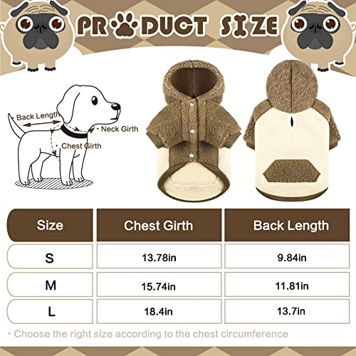 Cozy Dog Winter Hoodie - Large Size