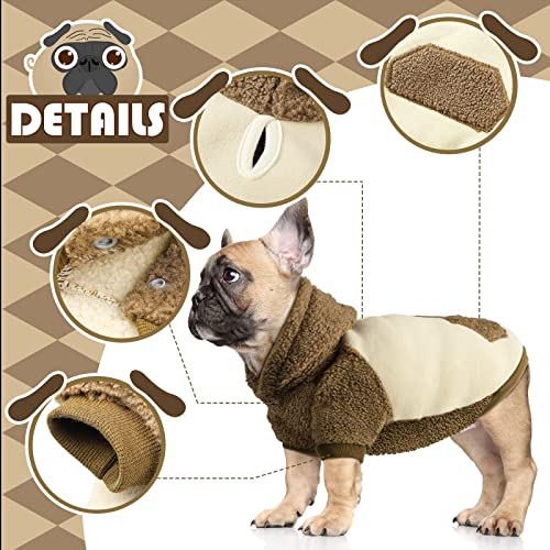 Cozy Dog Winter Hoodie - Large Size