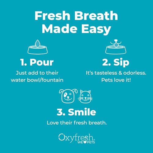 Oxyfresh Pet Dental Care Water Additive - Vet Recommended