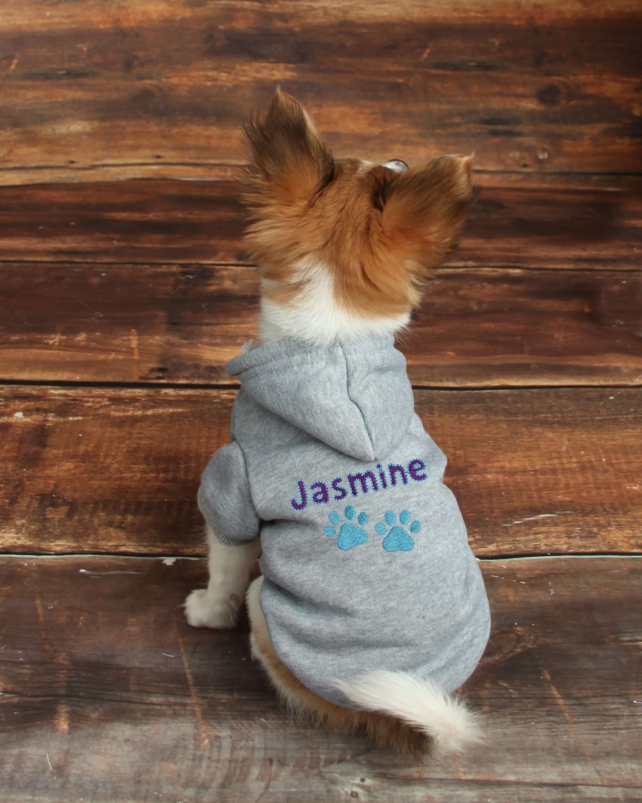 Custom Dog Hoodie - Name Pet Sweatshirt