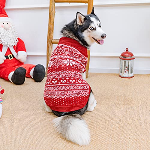 Argyle Dog Sweater - Warm Winter Coat, Pet Clothing