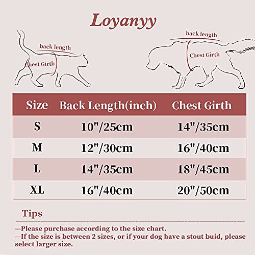 Loyanyy Warm Plush Dog Pajamas