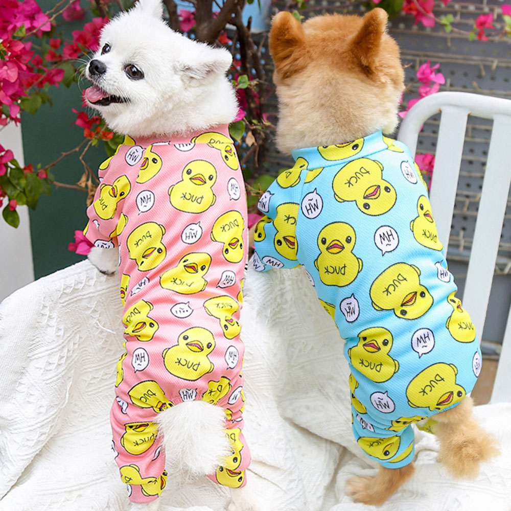 Soft Puppy Dog Pajamas Jumpsuits for Small Dogs
