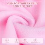 EXPAWLORER Pink Princess Fleece Hoodie for Dogs/Cats