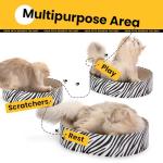 Conlun Oval Cat Scratcher Bed and Lounge