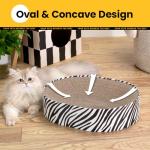 Conlun Oval Cat Scratcher Bed and Lounge
