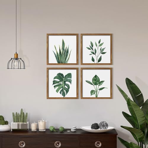 Hannah's Botanical Wood Frame Collage Set