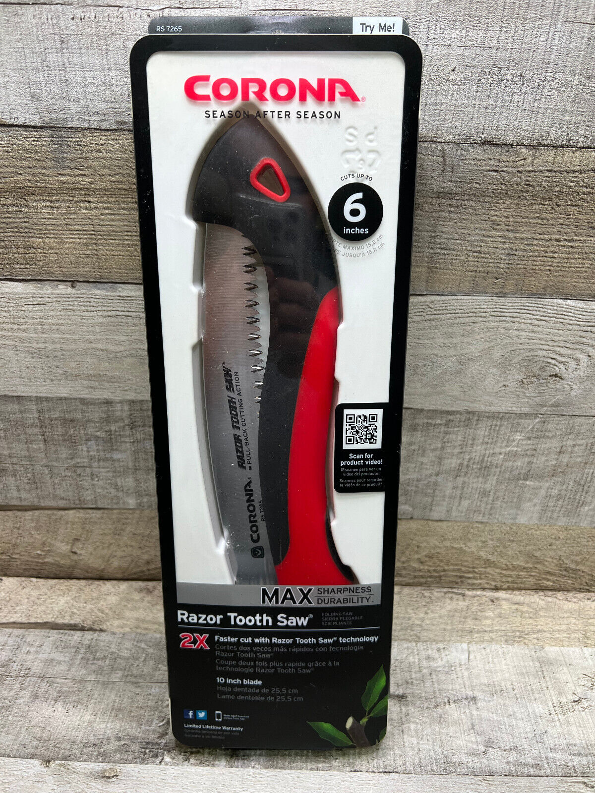 Corona RazorTOOTH Folding Saw - 25.4cm
