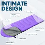 Lightweight Water-Resistant Sleeping Bag for Adults