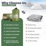 Ultra-Large Waterproof Emergency Sleeping Bag for Survival