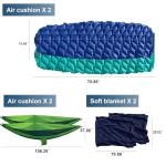 9-Piece Camping Tent Kit with Hammocks and Blankets