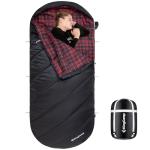 KingCamp XL Camping Sleeping Bag with Hood